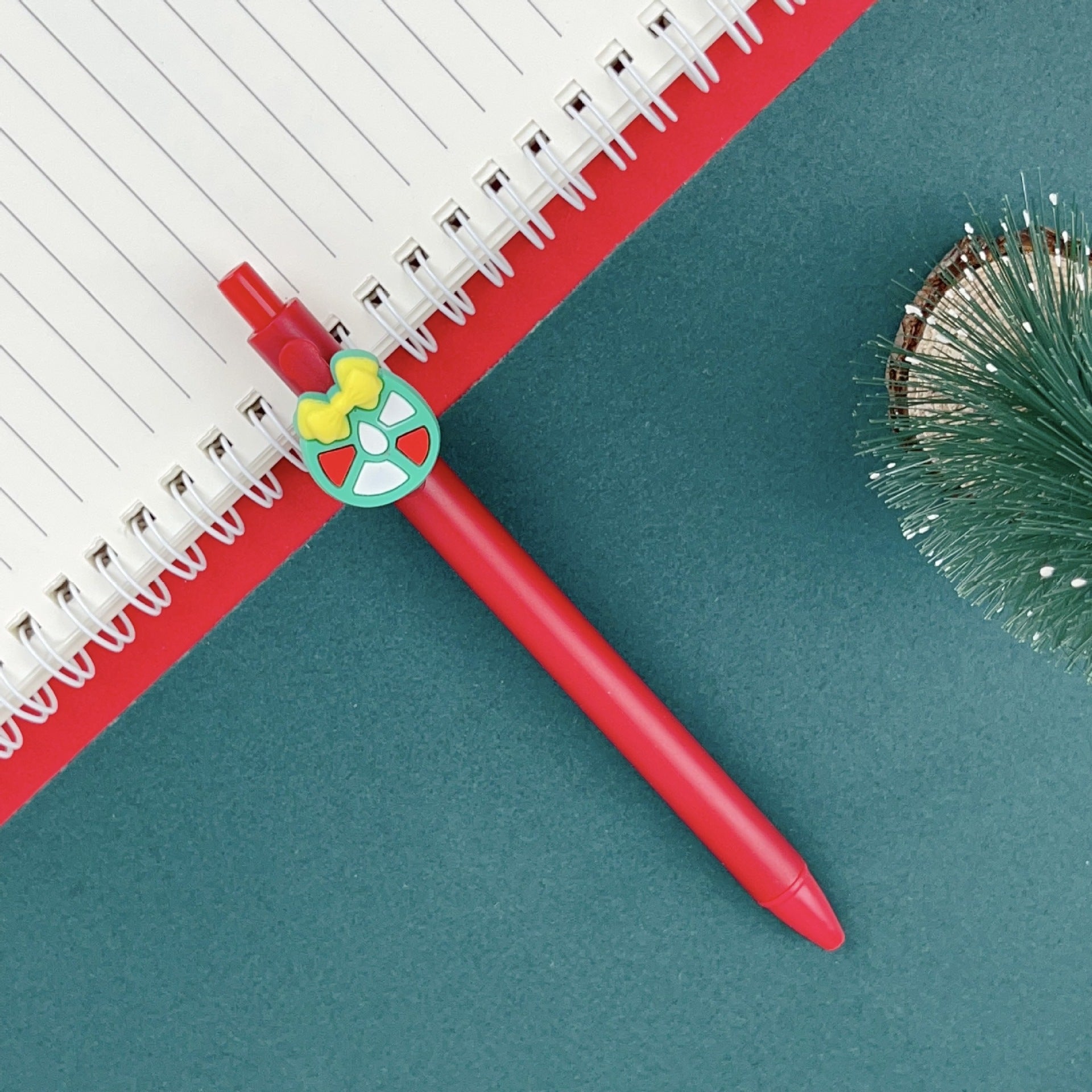 Wholesale Christmas Click Plastic Gel Pens